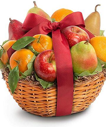 Apple and Orange Fruit Basket