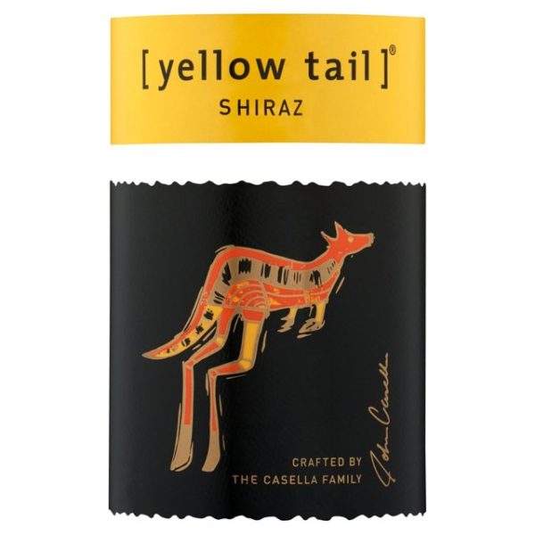 Yellow Tail Shiraz Label