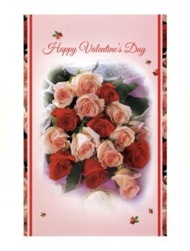 Rose Garden Valentine’s Day Card
